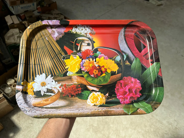 Bandeja Flor y Garrote L