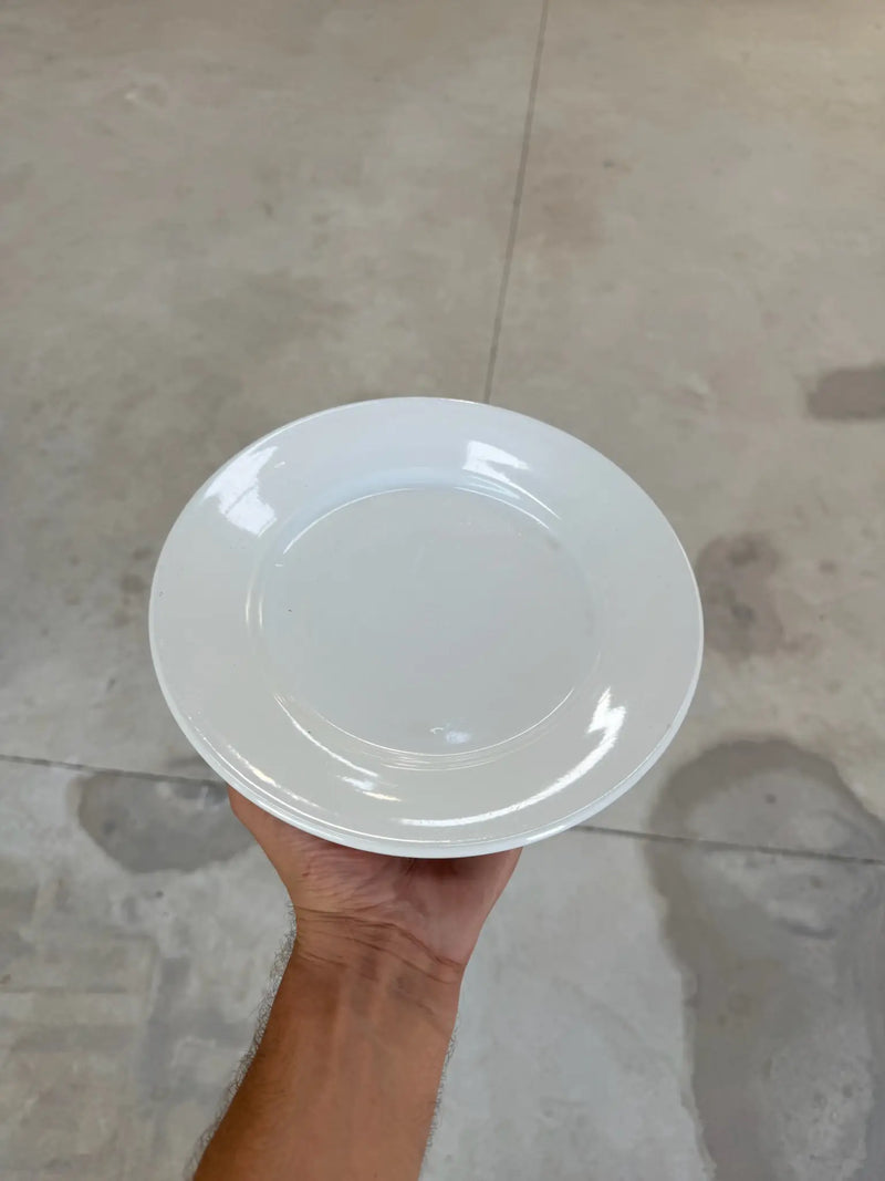 Plato Llano Porcelana de Montgat