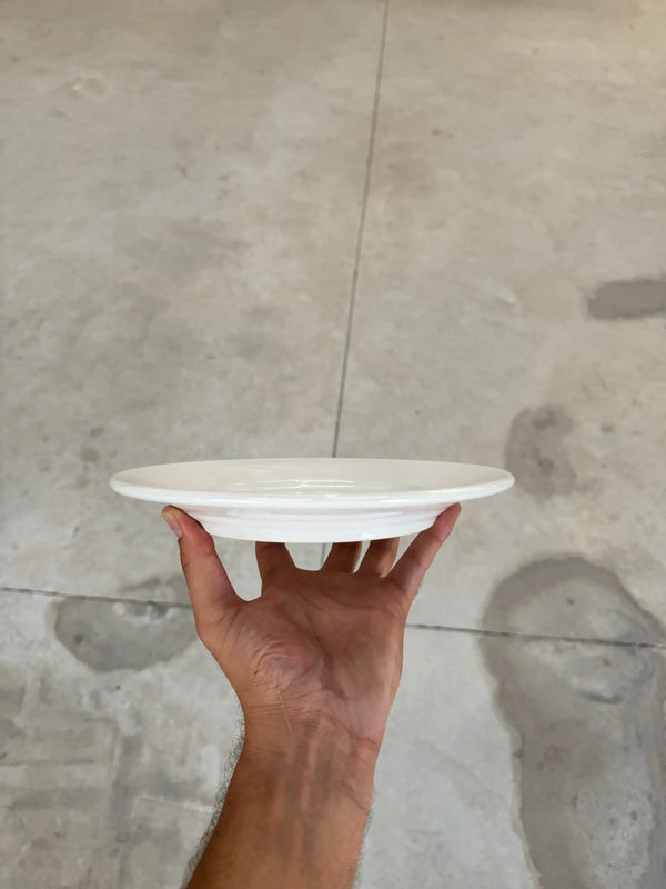 Plato Llano Porcelana de Montgat