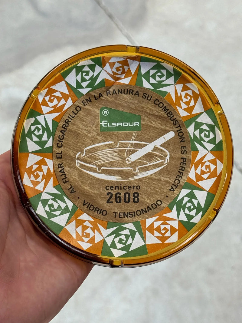 Cenicero Elsadur Ámbar