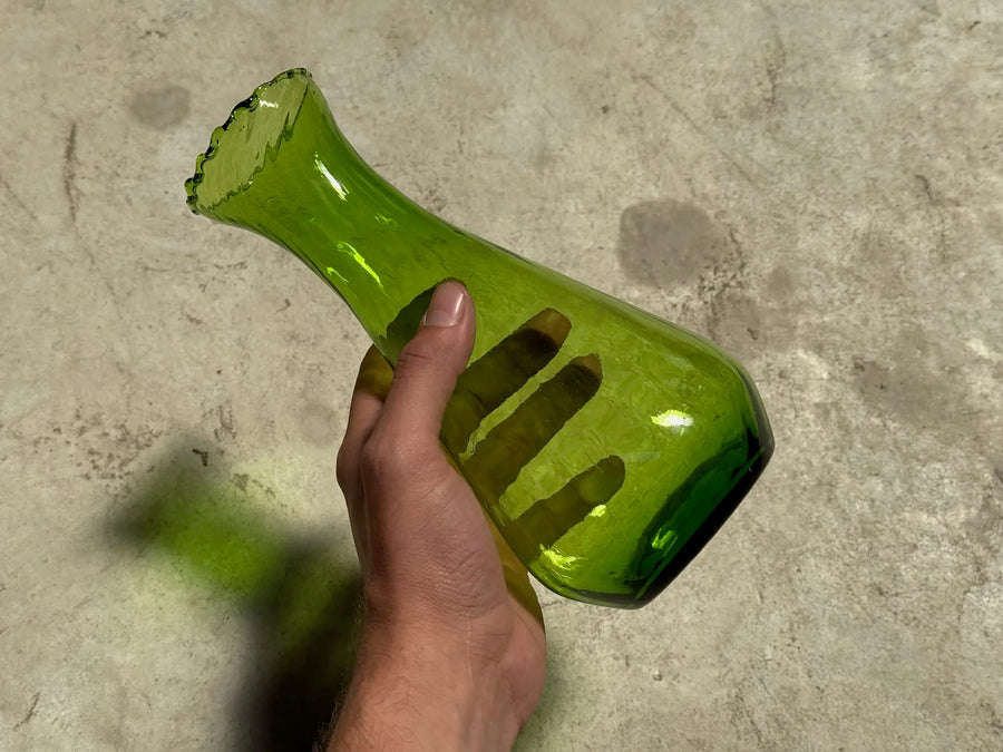 Jarrón Ollería Verde