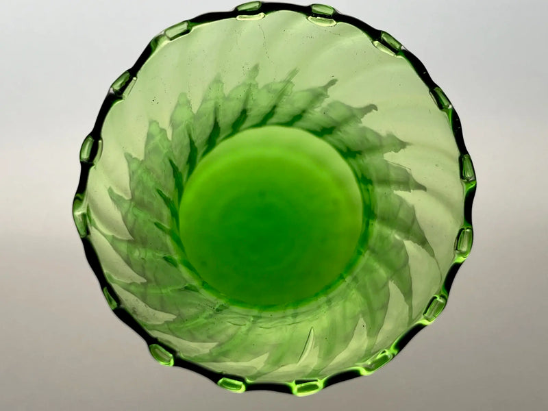 Jarrón Ollería Verde