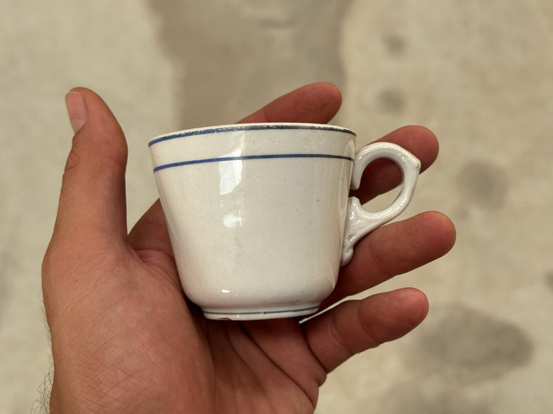 Taza Fina Línea Azul San Claudio