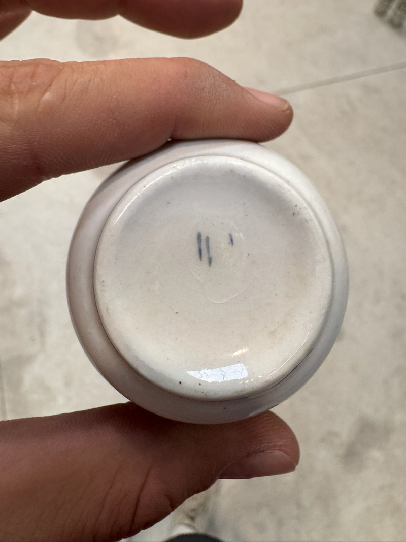 Taza Fina Línea Azul San Claudio