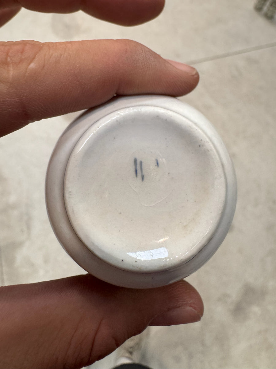 Taza Fina Línea Azul San Claudio