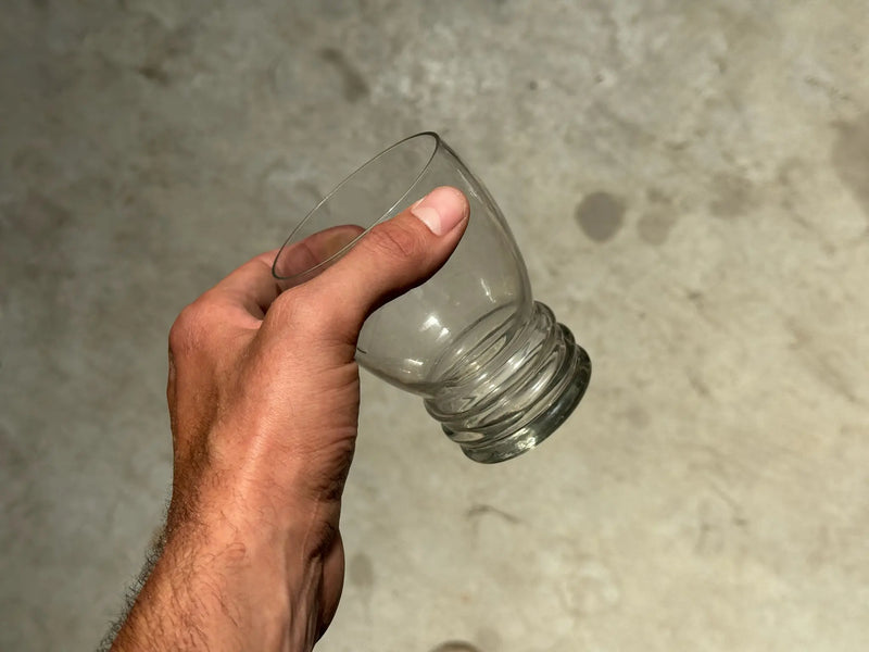 Vaso Barril Ondas Bajas Ancho
